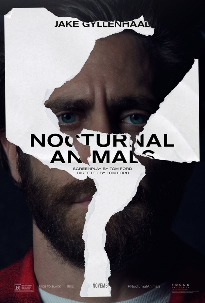 پوستر فیلم «حیوانات شب زی»(Nocturnal Animals) با بازی جیک جیلنهال